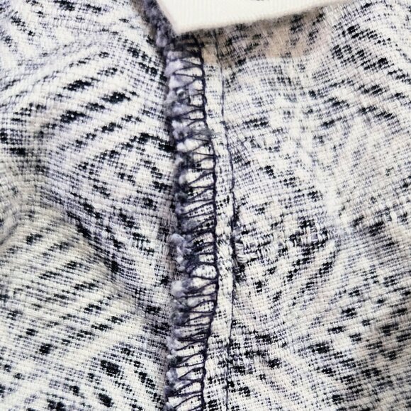 Cartonnier Anthropologie Charlie Ankle Pant Blue Periwinkle Abstract Geo Print - Picture 12 of 12